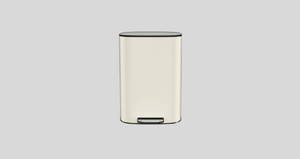 פח אשפה מעוצב למטבח 60 ליטר דוושה עם פח פנימי נשלף צבע סהרה דגם CLARO