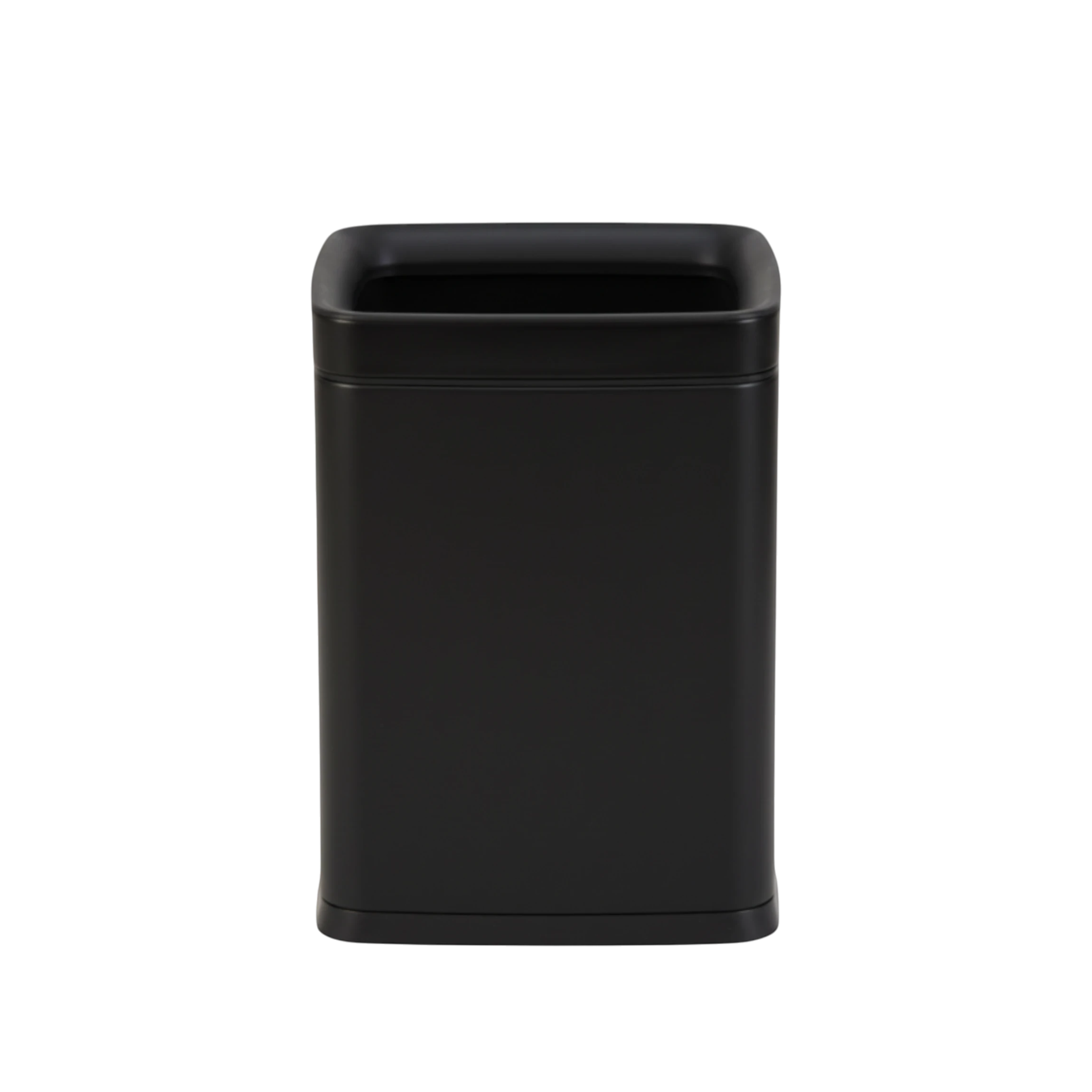 פח מלבני פתוח 12 ליטר דגם  UNO שחור