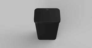 פח אשפה אוטומטי מעוצב 50 ליטר שחור דגם ROTAM